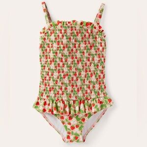 ❤️ Mini Boden Nostalgic Smocked One Piece Swimsuit